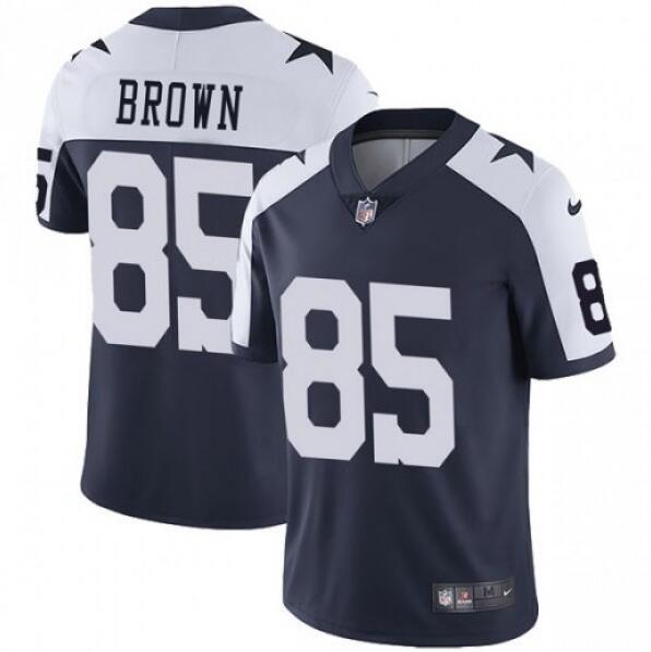 Women's Dallas Cowboys #85 Noah Brown Navy Vapor Untouchable Limited Stitched Jersey(Run Small)